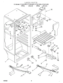 03 - Liner parts for Whirlpool Refrigerator ET17JKYJW00 from AppliancePartsPros.com