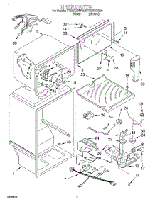 03 - Liner parts for Whirlpool Refrigerator ET18VKXHW00 from AppliancePartsPros.com