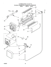 07 - Icemaker parts for Whirlpool Refrigerator GT22DMXJT00 from AppliancePartsPros.com