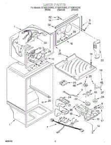 03 - Liner parts for Whirlpool Refrigerator ET19RKXGT02 from AppliancePartsPros.com
