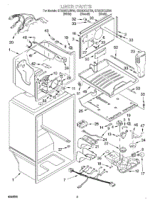02 - Liner parts for Whirlpool Refrigerator GT22DKXJB00 from AppliancePartsPros.com