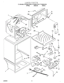 03 - Liner parts for Whirlpool Refrigerator ET18CMXJB00 from AppliancePartsPros.com