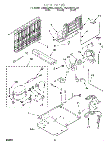 05 - Unit parts for Whirlpool Refrigerator GT22DKXJT00 from AppliancePartsPros.com