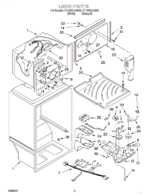 03 - Liner parts for Whirlpool Refrigerator ET18NKXJW00 from AppliancePartsPros.com