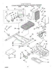 09 - Unit parts for Whirlpool Refrigerator ED25CQXHB00 from AppliancePartsPros.com