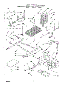 09 - Unit parts for Whirlpool Refrigerator ED27QFXHB00 from AppliancePartsPros.com