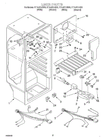 03 - Liner, Optional parts for Whirlpool Refrigerator ET14JKYJN00 from AppliancePartsPros.com