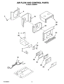 02 - Air Flow And Control Parts parts for Whirlpool Air Conditioner ACQ062PS7 from AppliancePartsPros.com