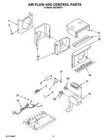 02 - Air Flow And Control Parts parts for Whirlpool Air Conditioner ACE124PT2 from AppliancePartsPros.com