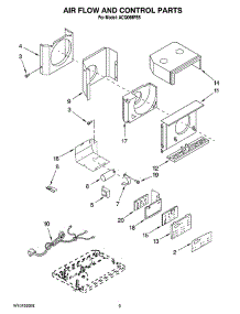 02 - Air Flow And Control Parts parts for Whirlpool Air Conditioner ACQ068PS5 from AppliancePartsPros.com