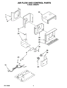 02 - Air Flow And Control Parts parts for Whirlpool Air Conditioner ACM082PS7 from AppliancePartsPros.com