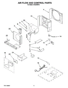 02 - Air Flow And Control Parts parts for Whirlpool Air Conditioner ACQ249PS3 from AppliancePartsPros.com