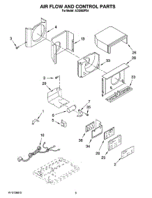 02 - Air Flow And Control Parts parts for Whirlpool Air Conditioner ACQ082PS4 from AppliancePartsPros.com