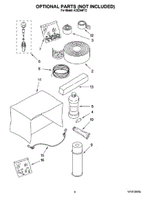 04 - Optional  Parts (Not Included) parts for Whirlpool Air Conditioner ACE244PT2 from AppliancePartsPros.com
