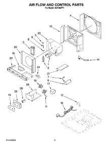 02 - Air Flow And Control Parts parts for Whirlpool Air Conditioner ACE184PT1 from AppliancePartsPros.com