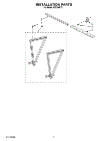 05 - Installation Parts parts for Whirlpool Air Conditioner ACE244PT2 from AppliancePartsPros.com