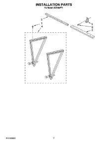 05 - Installation Parts parts for Whirlpool Air Conditioner ACE184PT1 from AppliancePartsPros.com
