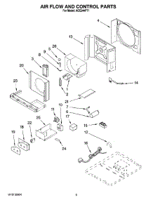 02 - Air Flow And Control Parts parts for Whirlpool Air Conditioner ACE244PT1 from AppliancePartsPros.com