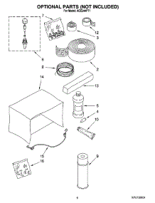 04 - Optional  Parts (Not Included) parts for Whirlpool Air Conditioner ACE244PT1 from AppliancePartsPros.com