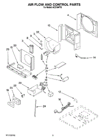 02 - Air Flow And Control Parts parts for Whirlpool Air Conditioner ACE184PT0 from AppliancePartsPros.com