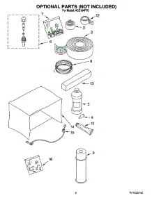 04 - Optional  Parts (Not Included) parts for Whirlpool Air Conditioner ACE184PT0 from AppliancePartsPros.com