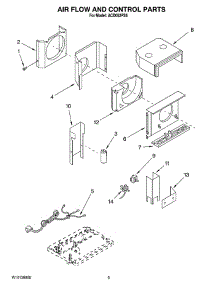 02 - Air Flow And Control Parts parts for Whirlpool Air Conditioner ACD052PS5 from AppliancePartsPros.com