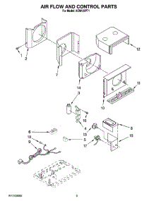 02 - Air Flow And Control Parts parts for Whirlpool Air Conditioner ACM122PT1 from AppliancePartsPros.com