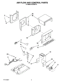 02 - Air Flow And Control Parts parts for Whirlpool Air Conditioner ACC082PT0 from AppliancePartsPros.com