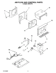 02 - Air Flow And Control Parts parts for Whirlpool Air Conditioner ACM124PT0 from AppliancePartsPros.com