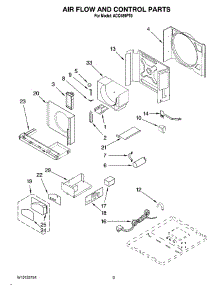 02 - Air Flow And Control Parts parts for Whirlpool Air Conditioner ACQ189PT0 from AppliancePartsPros.com