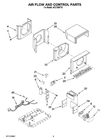 02 - Air Flow And Control Parts parts for Whirlpool Air Conditioner ACC108PT0 from AppliancePartsPros.com