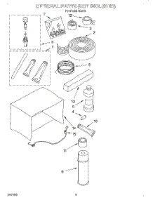 05 - Optional parts for Whirlpool Air Conditioner RA810 from AppliancePartsPros.com