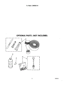 03 - Lit / Optional parts for Whirlpool Air Conditioner CAW05A1A1 from AppliancePartsPros.com