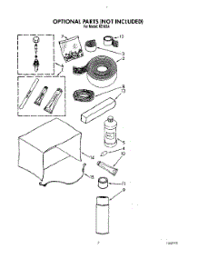 05 - Optional parts for Whirlpool Air Conditioner RE183A from AppliancePartsPros.com