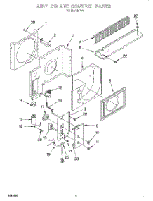 03 - Airflow And Control parts for Whirlpool Air Conditioner B71 from AppliancePartsPros.com