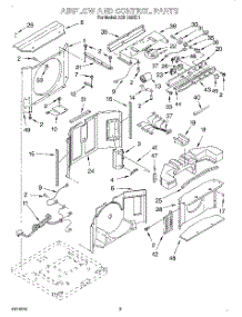 02 - Airflow And Control parts for Whirlpool Air Conditioner ACH122XD1 from AppliancePartsPros.com
