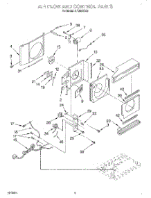 02 - Air Flow And Control parts for Whirlpool Air Conditioner AR0500XA3 from AppliancePartsPros.com