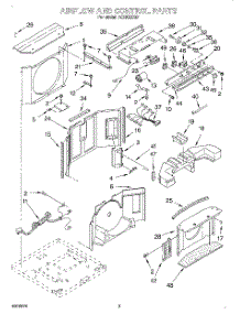 02 - Airflow And Control parts for Whirlpool Air Conditioner ACH082XD1 from AppliancePartsPros.com
