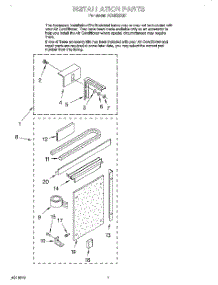 05 - Installation Parts parts for Whirlpool Air Conditioner ACH082XD1 from AppliancePartsPros.com