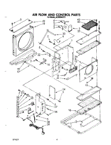 03 - Airflow And Control parts for Whirlpool Air Conditioner ACW094XT0 from AppliancePartsPros.com