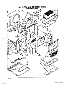 03 - Air Flow And Control parts for Whirlpool Air Conditioner BHAC1230XS0 from AppliancePartsPros.com