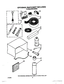05 - Optional parts for Whirlpool Air Conditioner BHAC1230XS0 from AppliancePartsPros.com