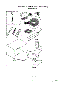 05 - Optional parts for Whirlpool Air Conditioner RE183A1 from AppliancePartsPros.com