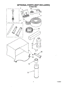 05 - Optional parts for Whirlpool Air Conditioner R612 from AppliancePartsPros.com