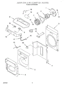 02 - Airflow And Control parts for Whirlpool Air Conditioner ACS052XH0 from AppliancePartsPros.com