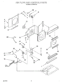 02 - Airflow And Control parts for Whirlpool Air Conditioner ACV052XG0 from AppliancePartsPros.com