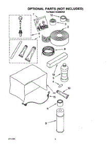 05 - Optional parts for Whirlpool Air Conditioner ACQ062XZ0 from AppliancePartsPros.com