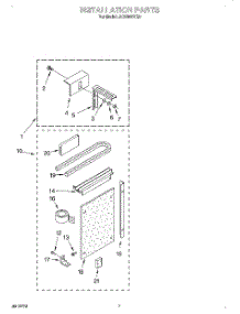 05 - Installation parts for Whirlpool Air Conditioner ACV052XG0 from AppliancePartsPros.com