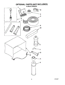 04 - Optional parts for Whirlpool Air Conditioner ACE082XA0 from AppliancePartsPros.com