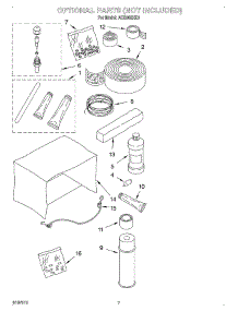 04 - Optional parts for Whirlpool Air Conditioner ACE082XK0 from AppliancePartsPros.com